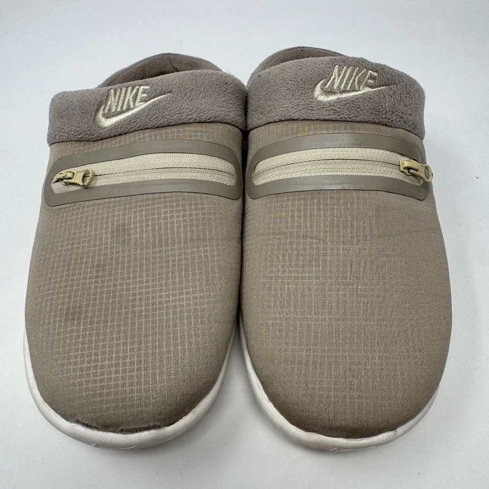 Nike Burrow 'Khaki Moon Fossil' DJ3130-202 Slippers Slides Shoes Men's Size 7
